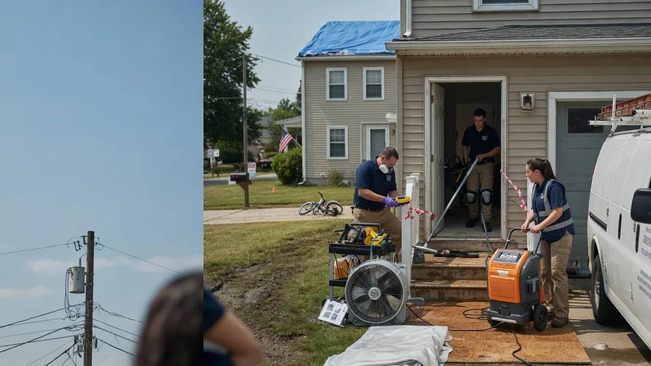Water Damage Repair in Omena, MI near me